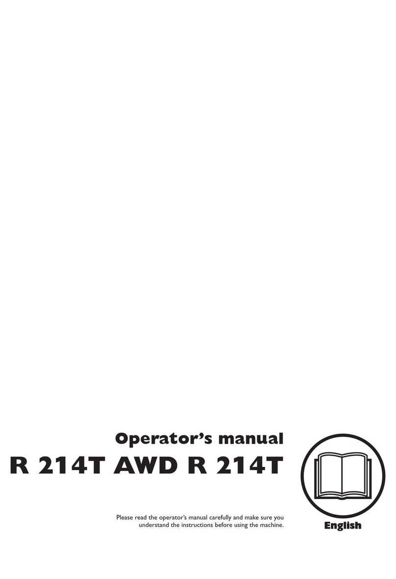 Husqvarna R 214T AWD User manual Husqvarna R 214T AWD User manual