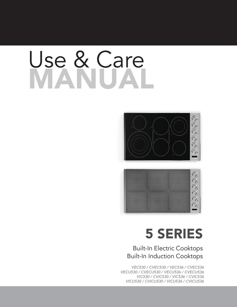 Viking CVECU530 Use & care manual