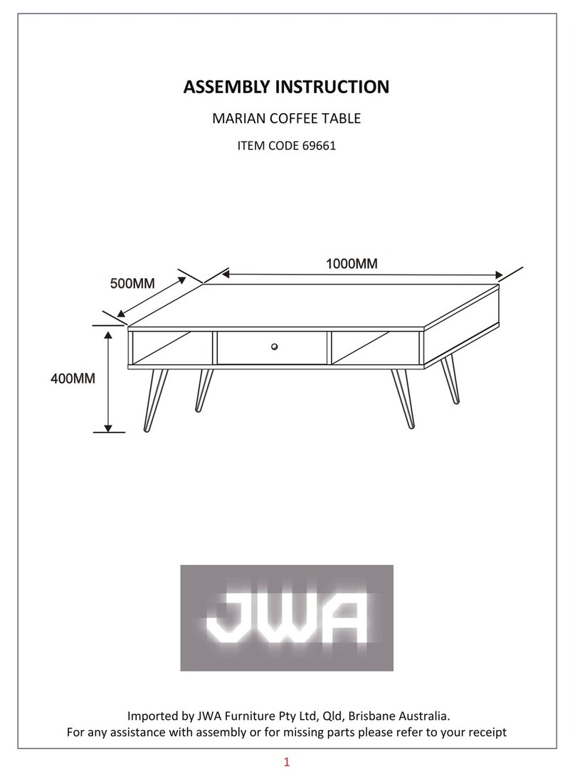 JWA MARIAN 69661 User manual JWA MARIAN 69661 User manual