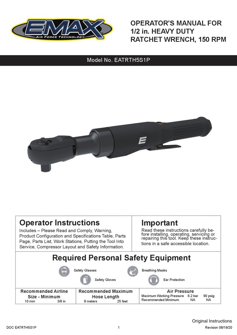 Emax EATRT05S1P Operator's manual