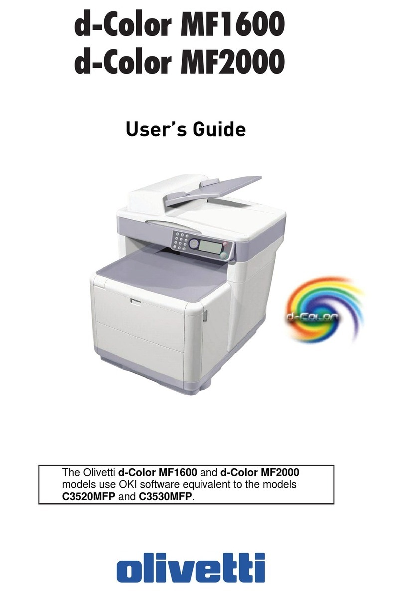 Olivetti C3520MFP User manual