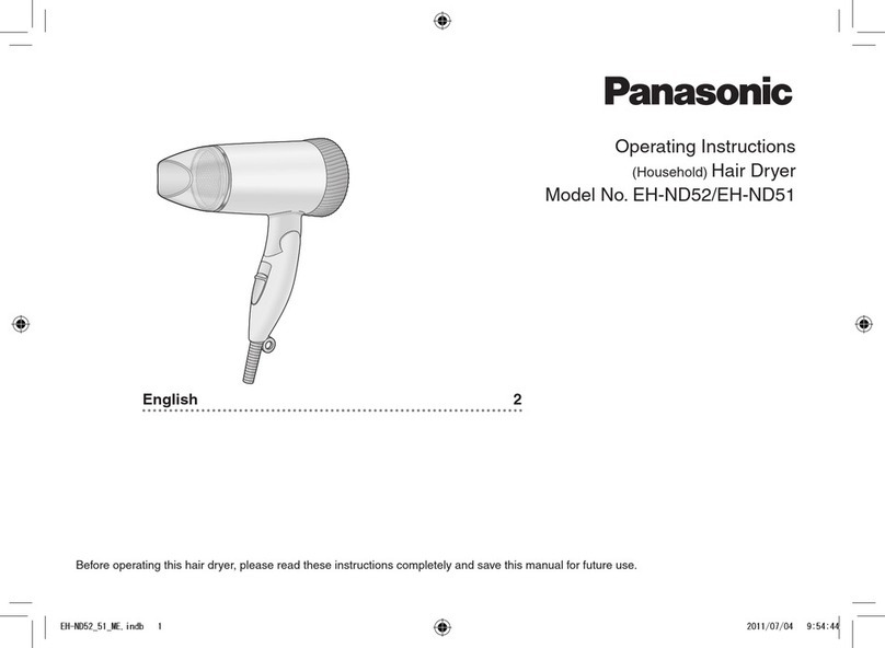 Panasonic EH-ND51 operating instructions