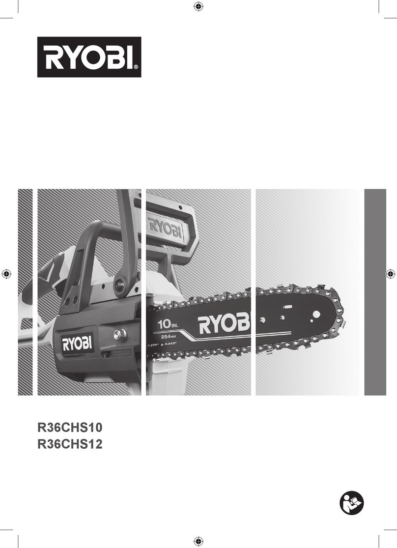 Ryobi R36CHS10 manual