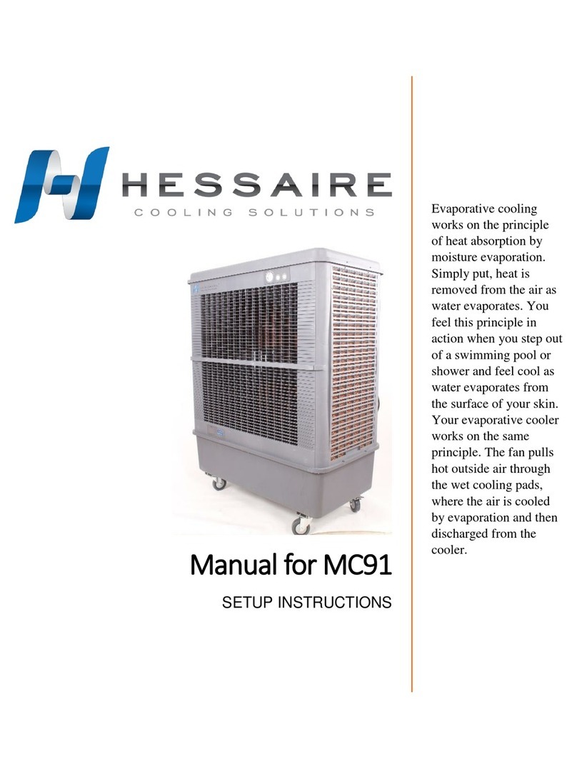 Hessaire MC91 User manual