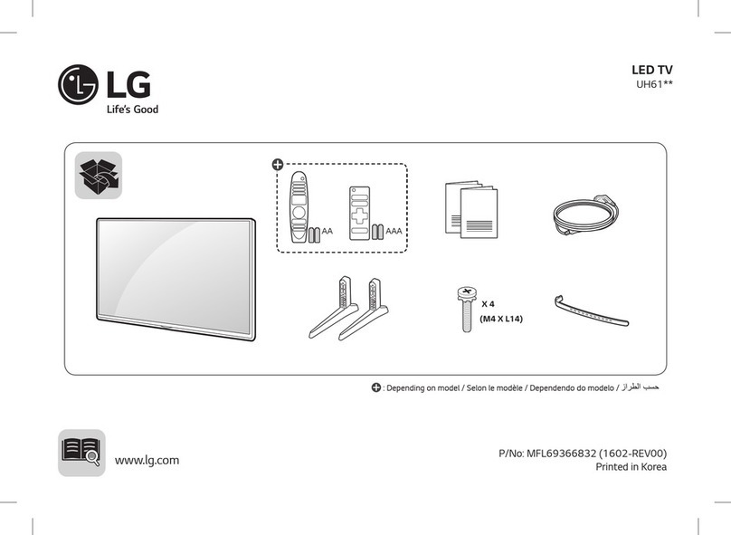 LG 43UH610V-TB owner's manual