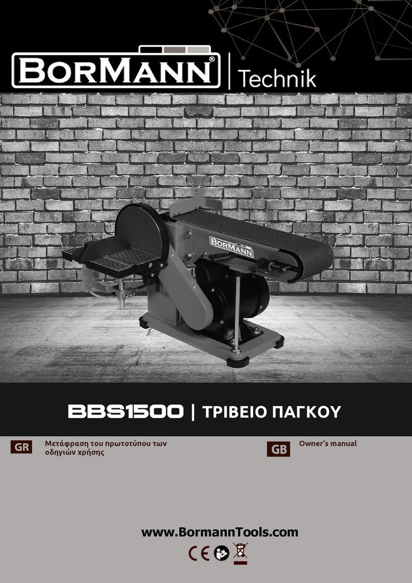 BorMann BBS1500 owner's manual
