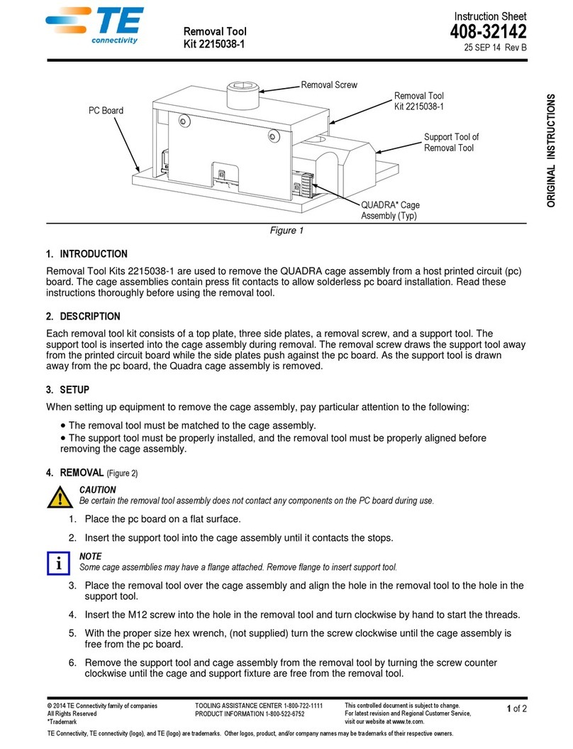 TE Connectivity 2215038-1 User manual