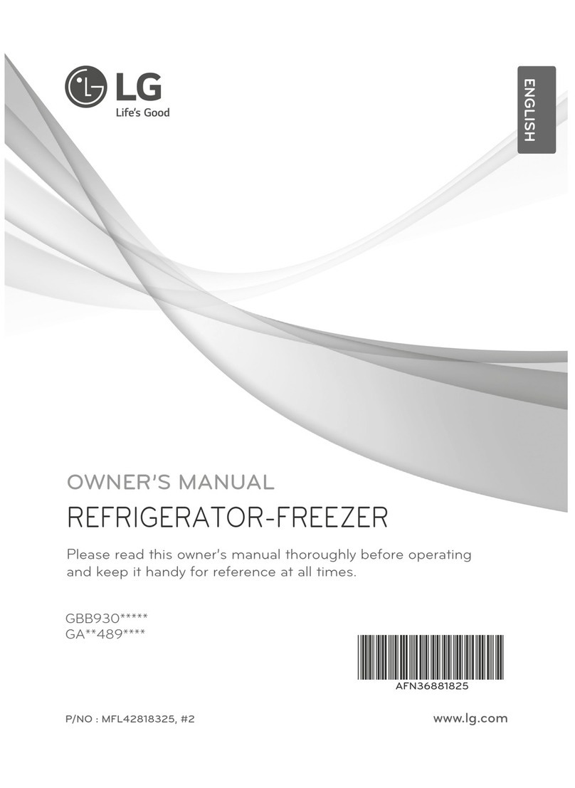 LG GA 489 Series owner's manual