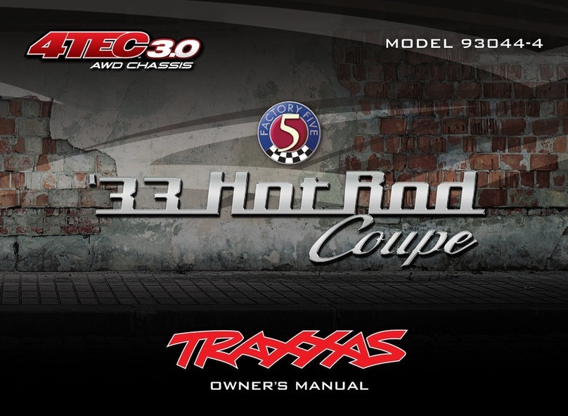Traxxas FACTORY FIVE '33 Hot Rod Coupe owner's manual