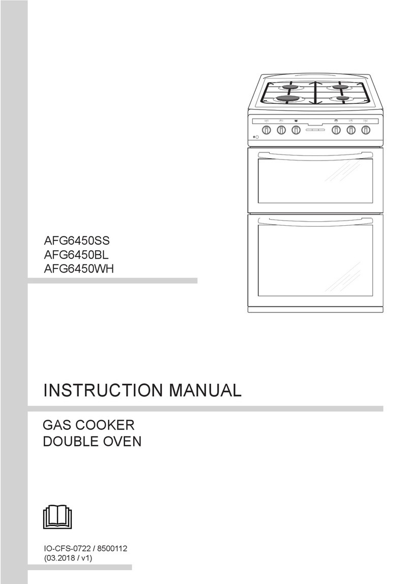 Amica AFG6450SS instruction manual