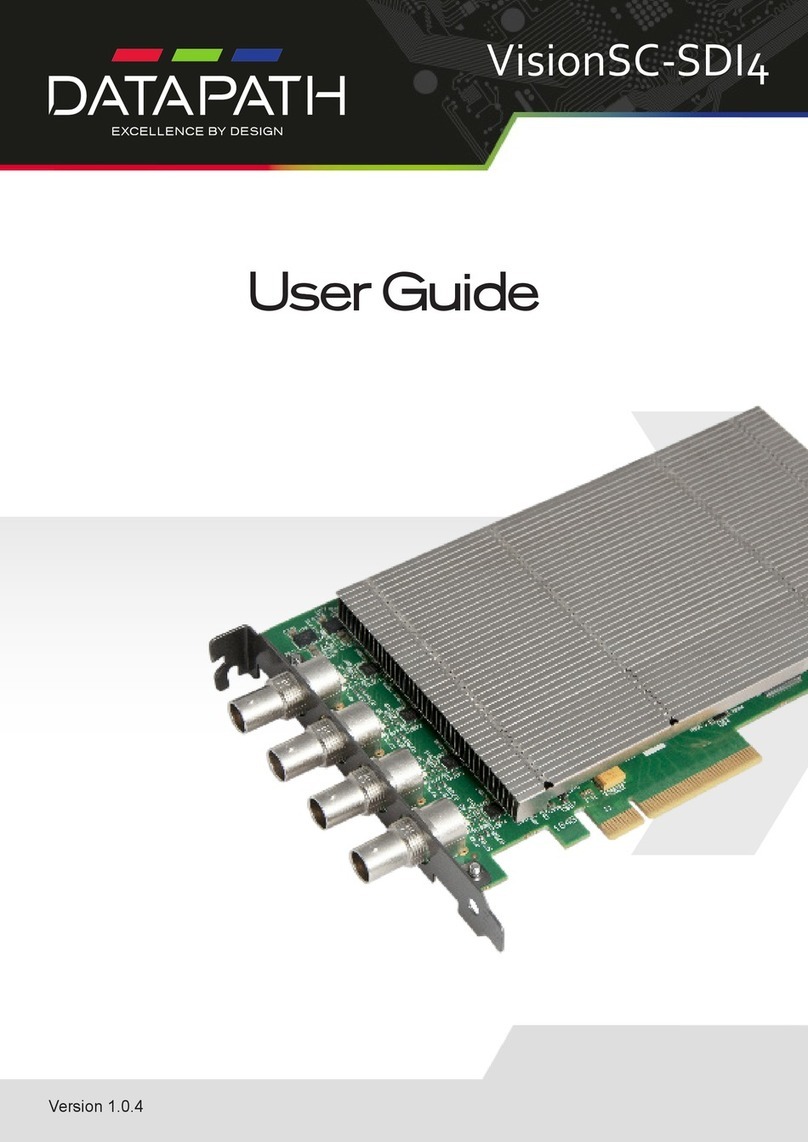 Datapath VisionSC-SDI4 user guide