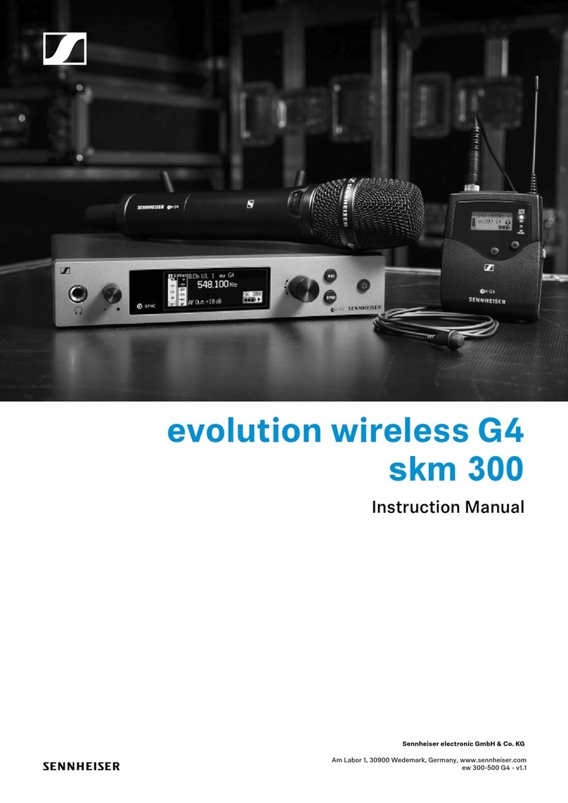 Sennheiser SKM 300 instruction manual