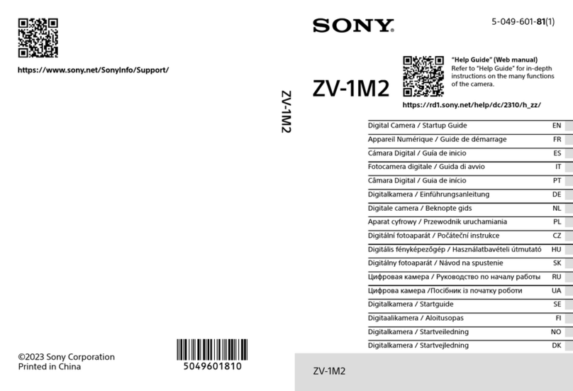 Sony ZV-1M2 User guide