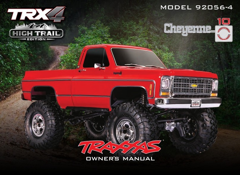 Traxxas TRX4 Cheyenne 10 HIGH TRAIL EDITION owner's manual