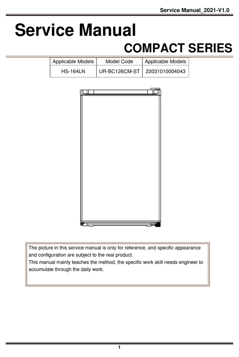 Midea COMPACT UR-BC126CM-ST User manual