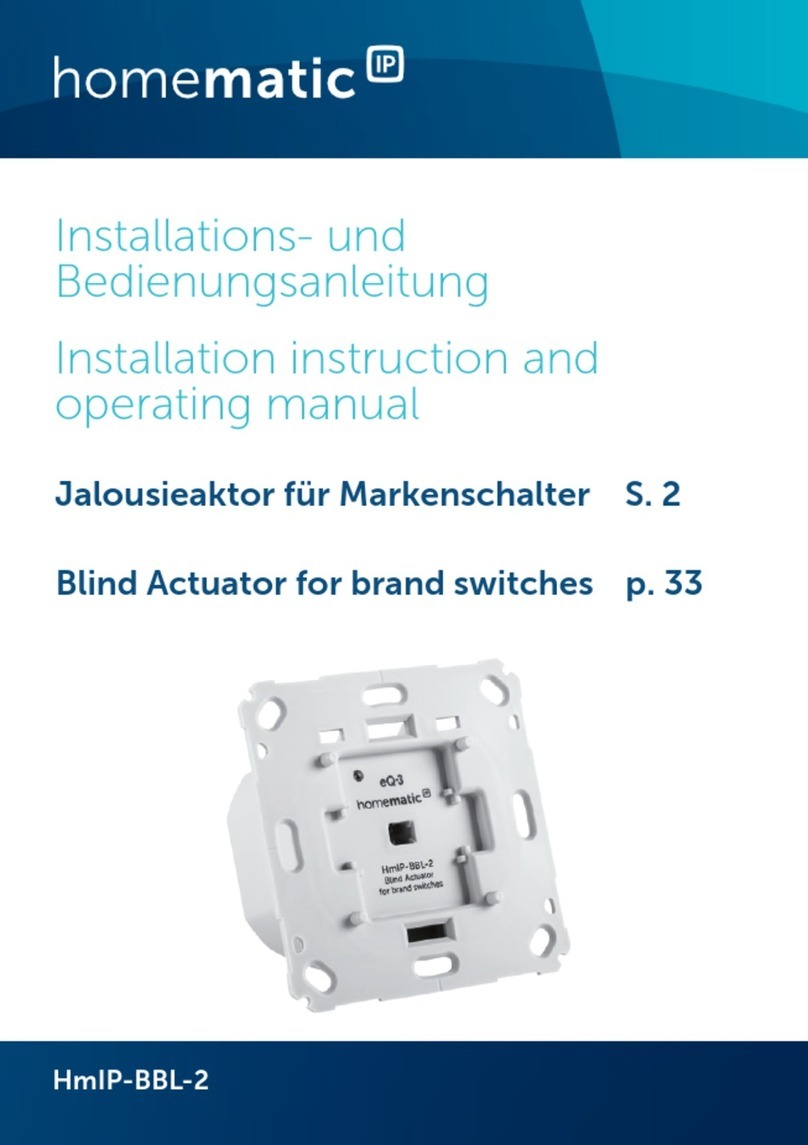 Homematic IP HmIP-Set-5 Parts list manual Homematic IP HmIP-Set-5 Parts list manual
