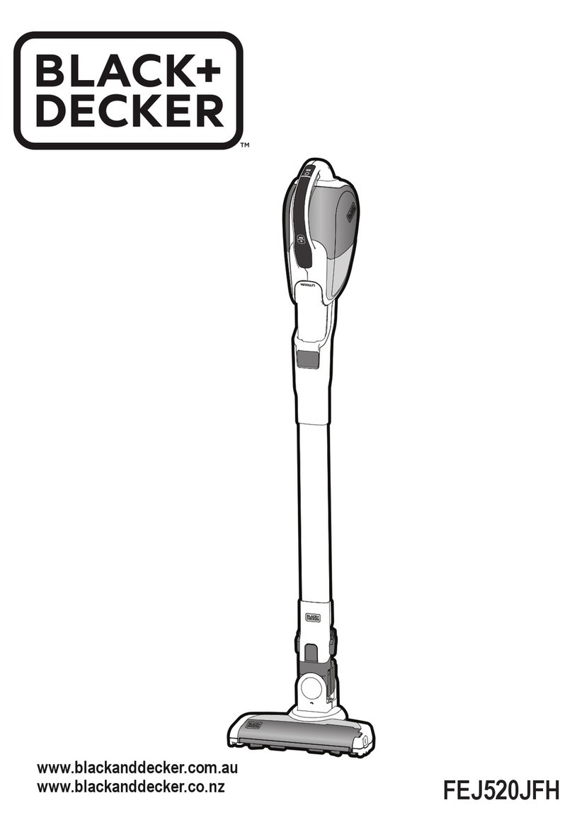 Black & Decker Dustbuster FEJ520JFH Original instructions