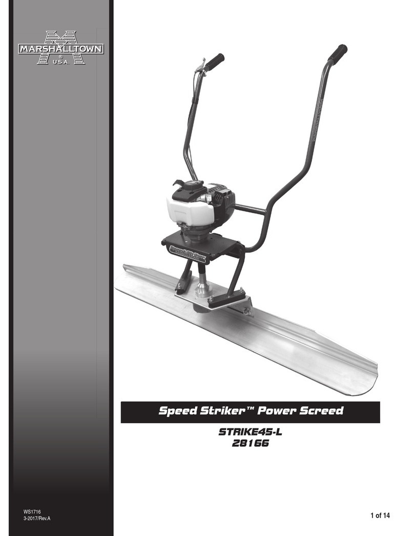 Marshalltown Speed Striker STRIKE45-L instructions