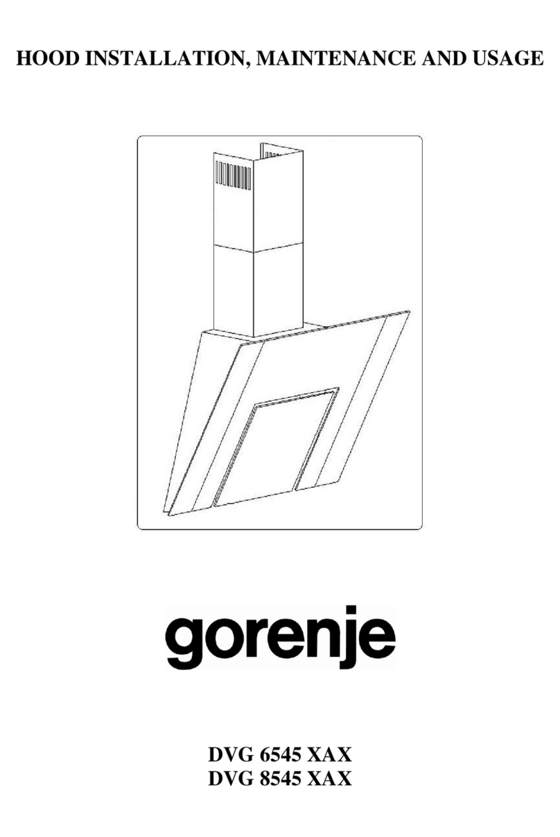 Gorenje DVG 6545 XAX Installation, maintenance and usage