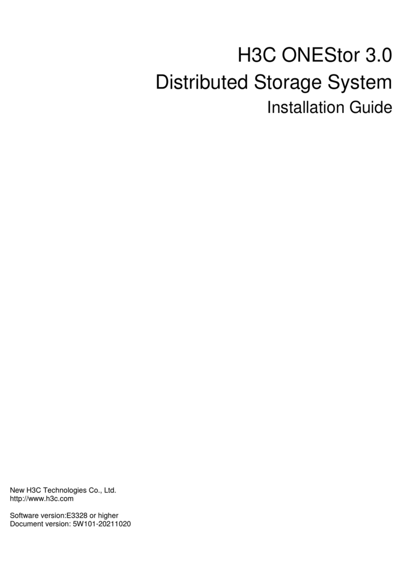 H3C ONEStor 3.0 User manual