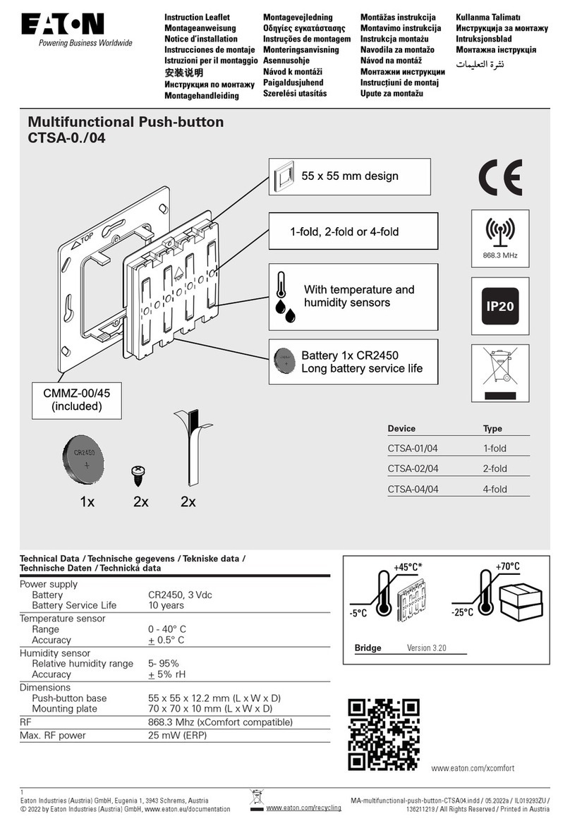 Eaton CTSA-0./04 Manual