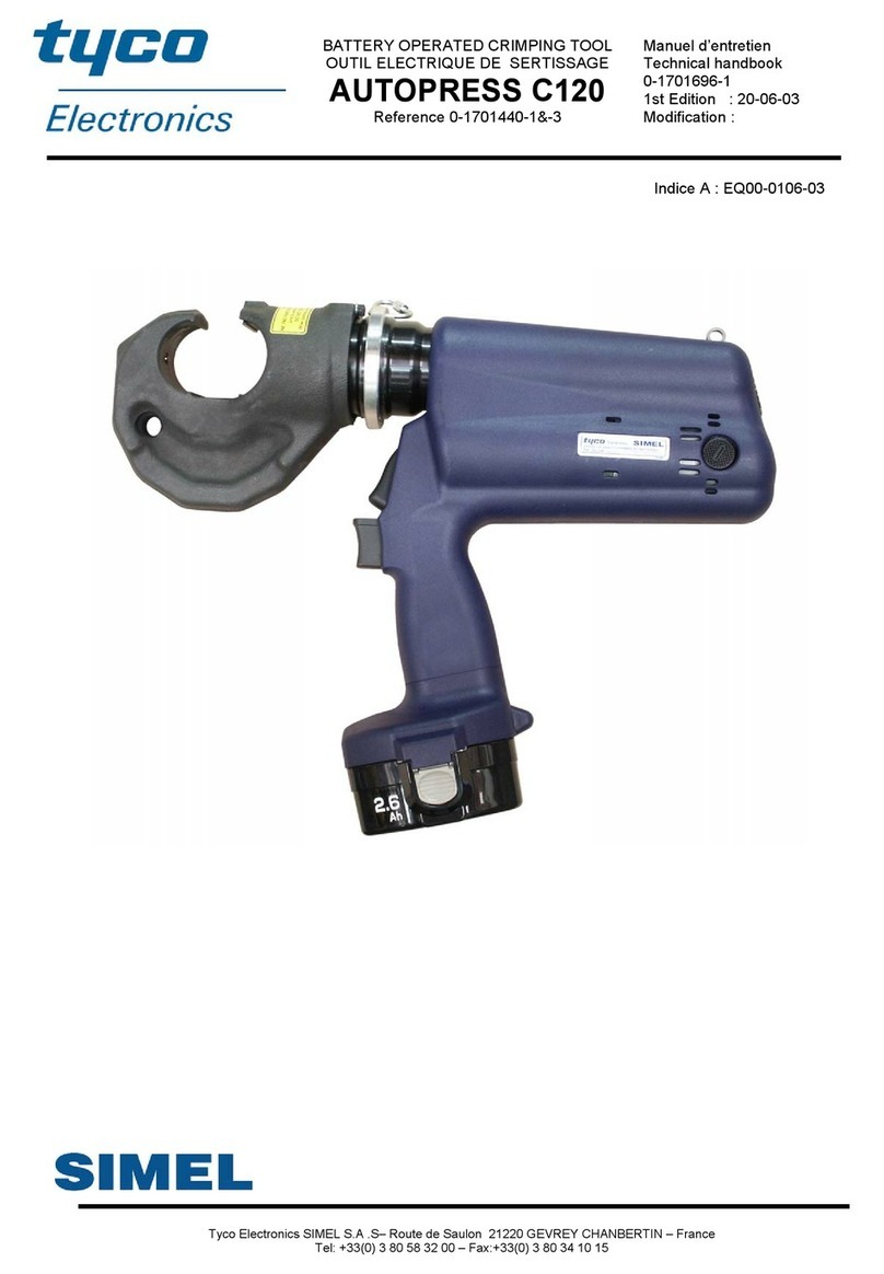 Tyco Electronics AUTOPRESS C120 Technical handbook Tyco Electronics AUTOPRESS C120 Technical handbook