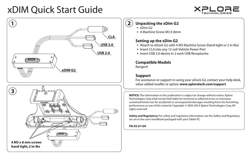 Xplore xDIM quick start guide Xplore xDIM quick start guide
