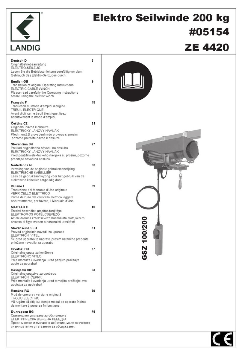 Landig ZE 4420 operating instructions