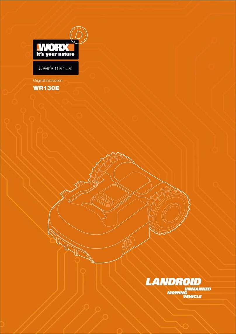 Worx Landroid WR130E User manual
