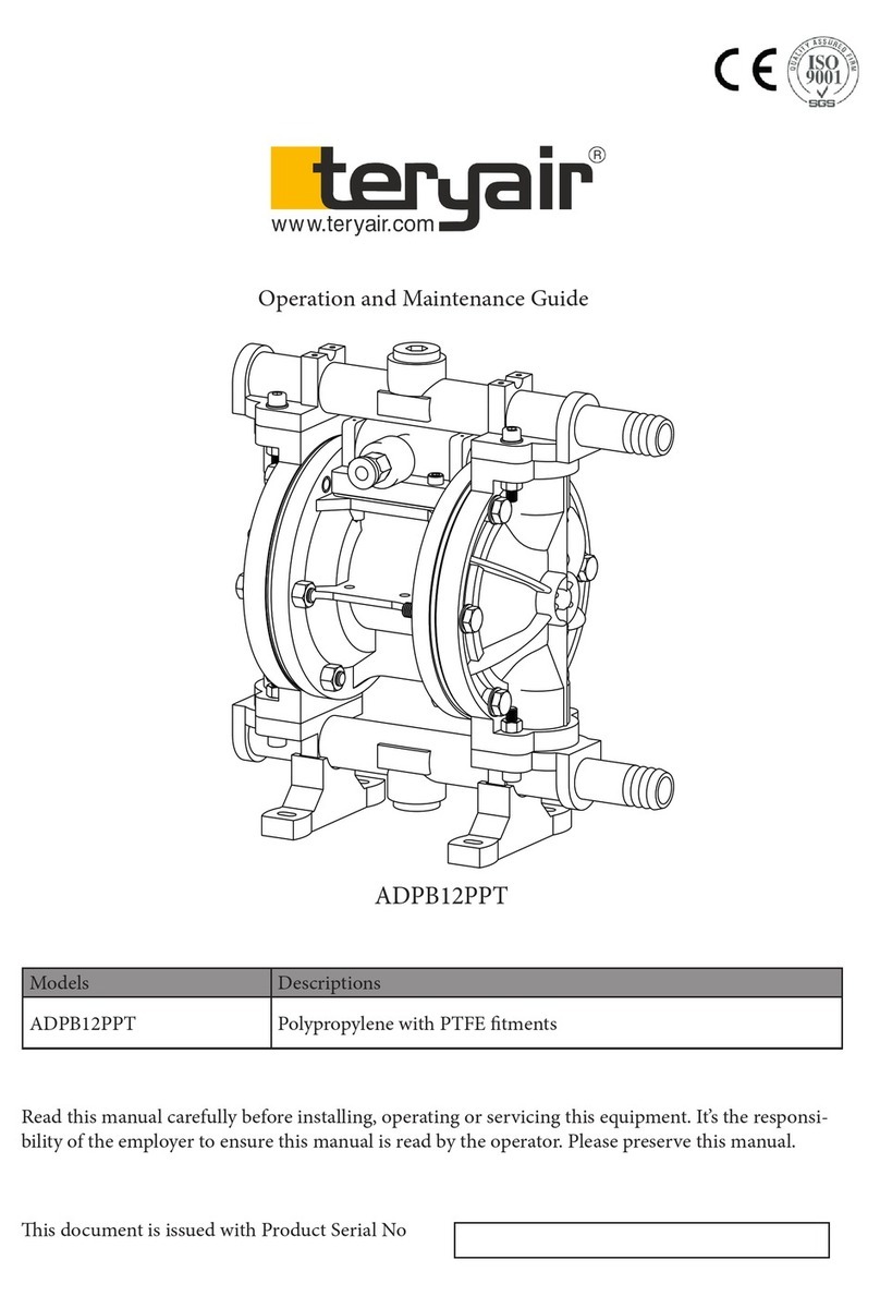 Teryair ADPB12PPT Instruction Manual