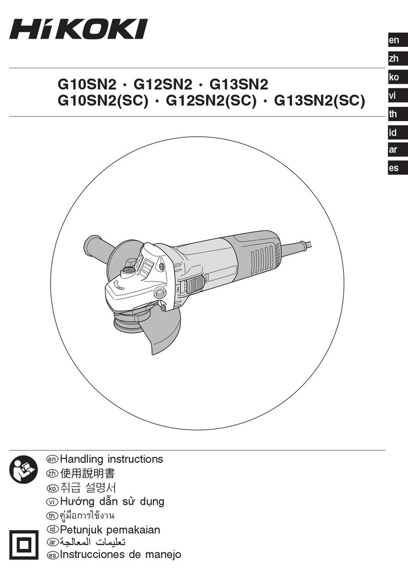 Hitachi G10SN2 User manual