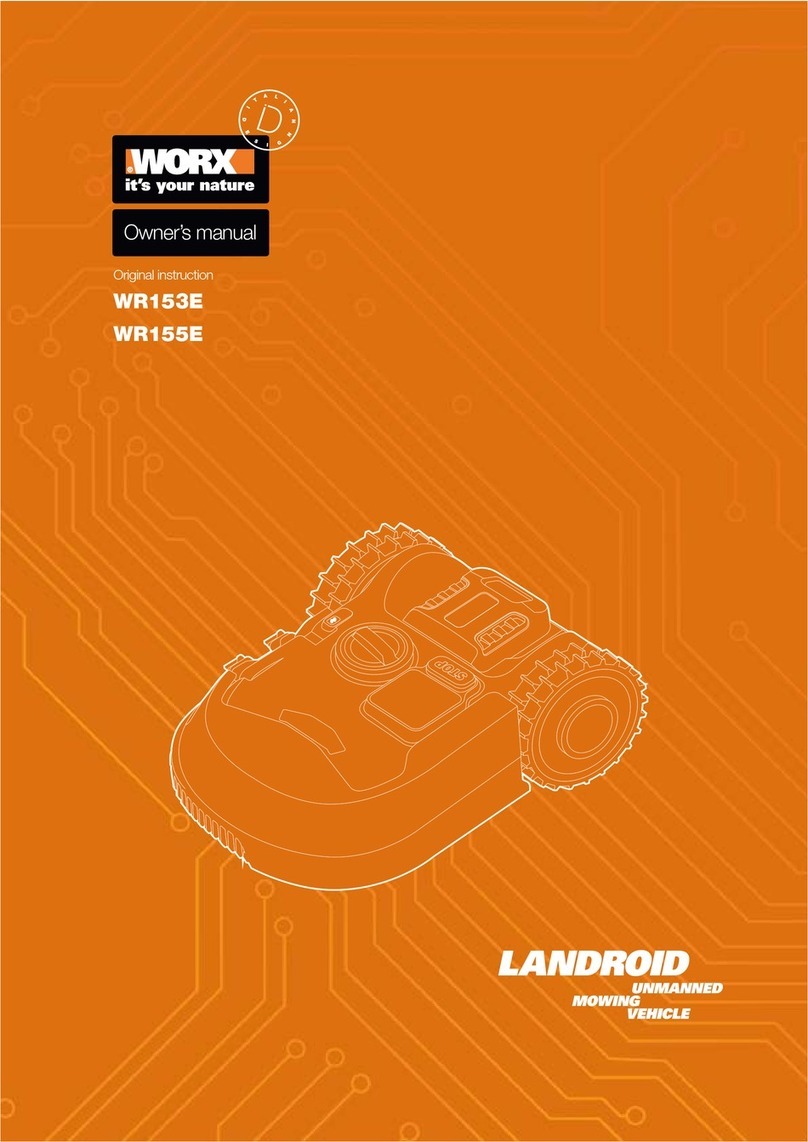 Worx Landroid WR153E User manual