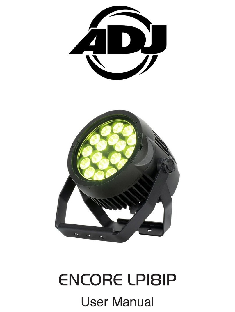 ADJ ENCORE LP18IP user manual