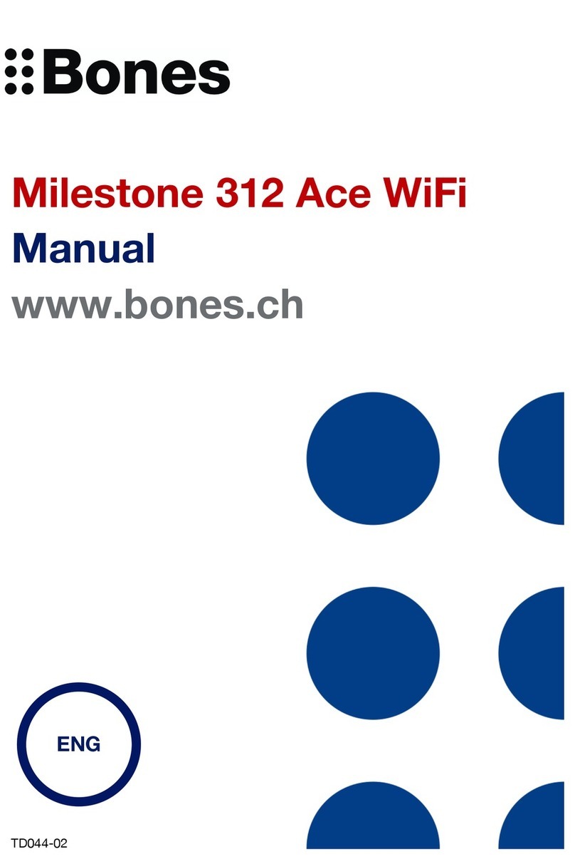 Bones Milestone 312 Ace manual