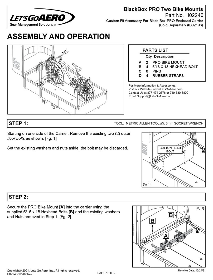 Let's Go Aero BlackBox PRO Installation instructions