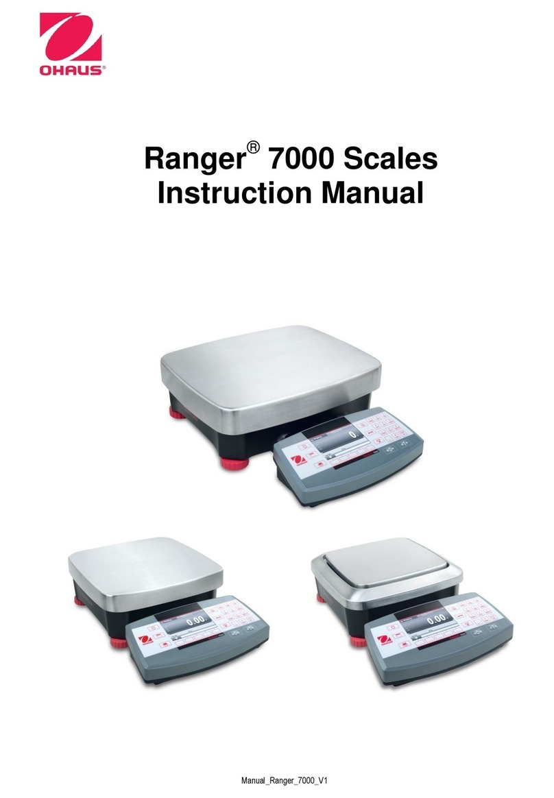 OHAUS Ranger7000 instruction manual
