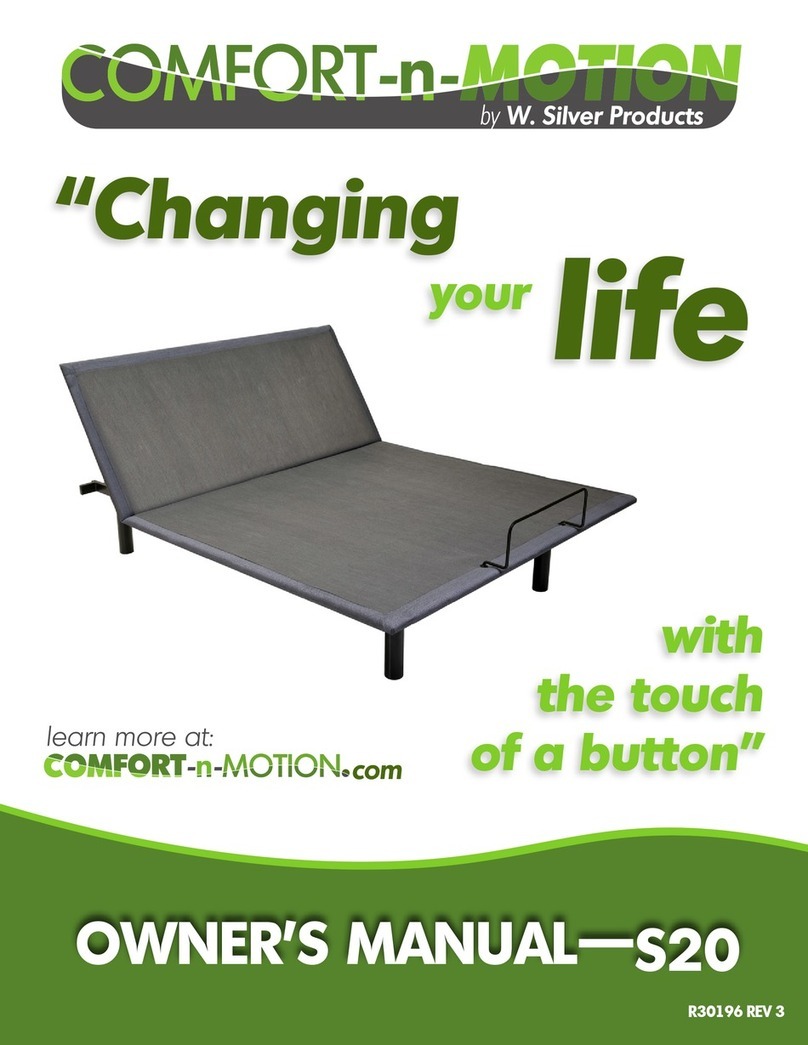 W. Silver COMFORT-n-MOTION SS20 owner's manual W. Silver COMFORT-n-MOTION SS20 owner's manual