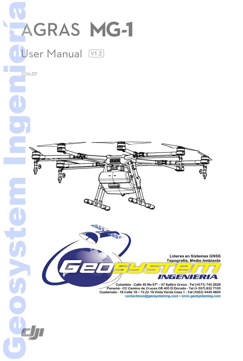 dji AGRAS MG-1 user manual