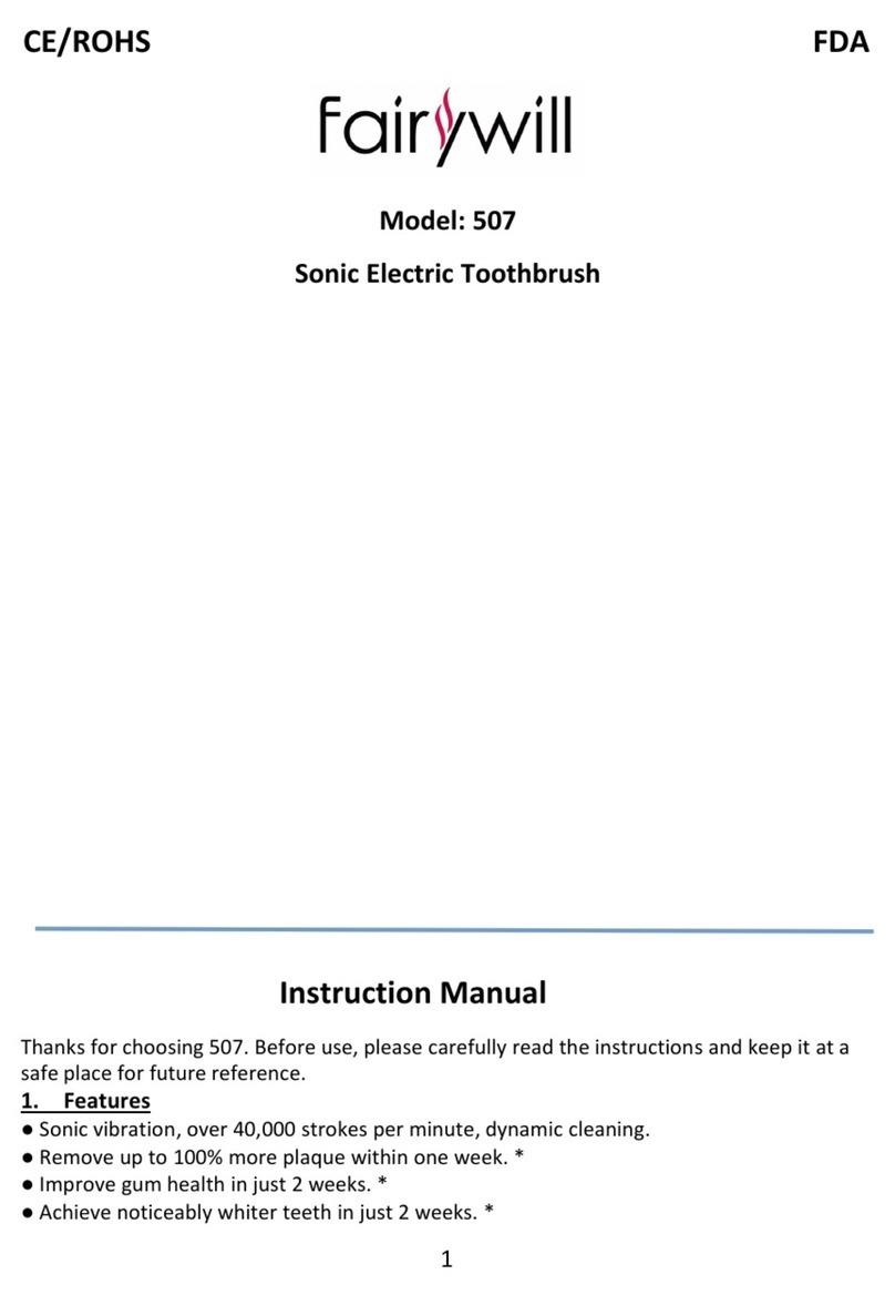 Fairywill 507 User manual