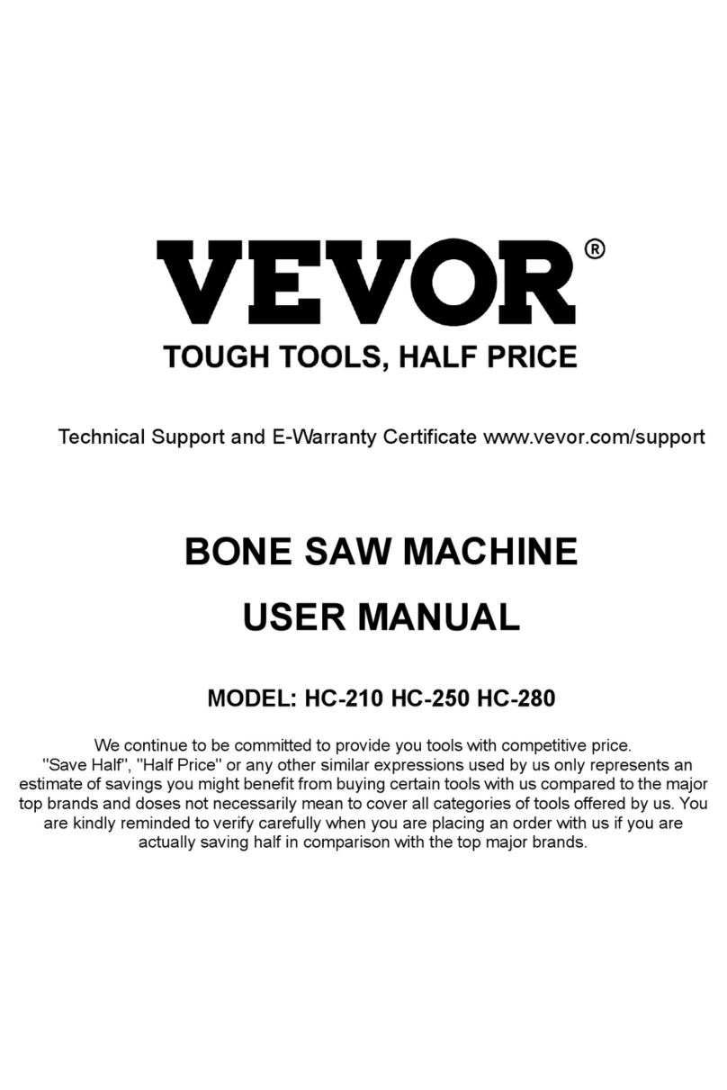 VEVOR HC-210 user manual