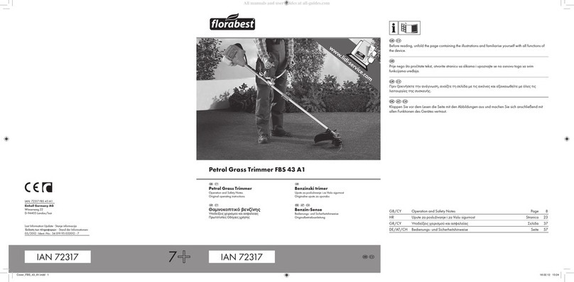 FLORABEST FBS 43 A1 operation and safety notes original operating instructions