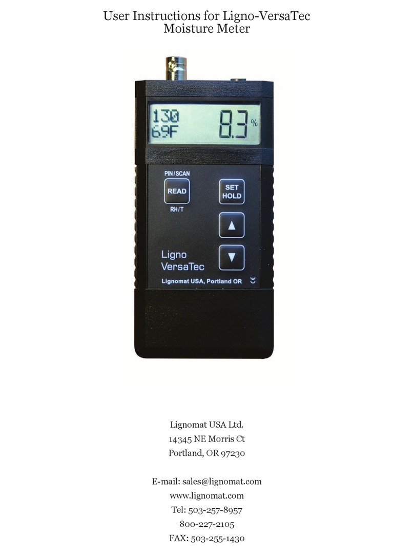 Lignomat Ligno-VersaTec V-0 User manual