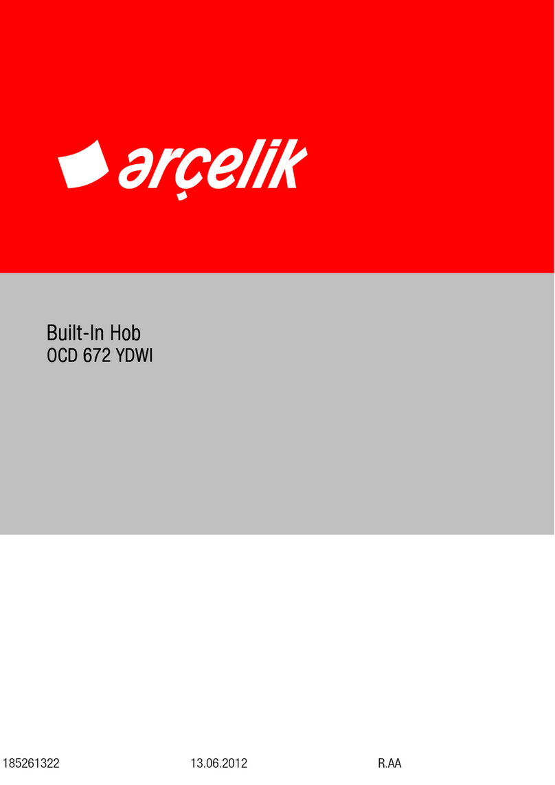 arcelik OCD 672 YDWI manual