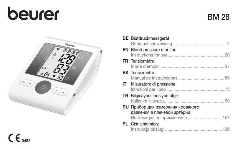 Beurer BM 28 Instructions for use