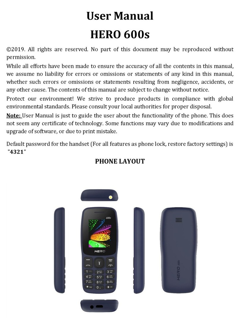 Lava HERO 600s User manual