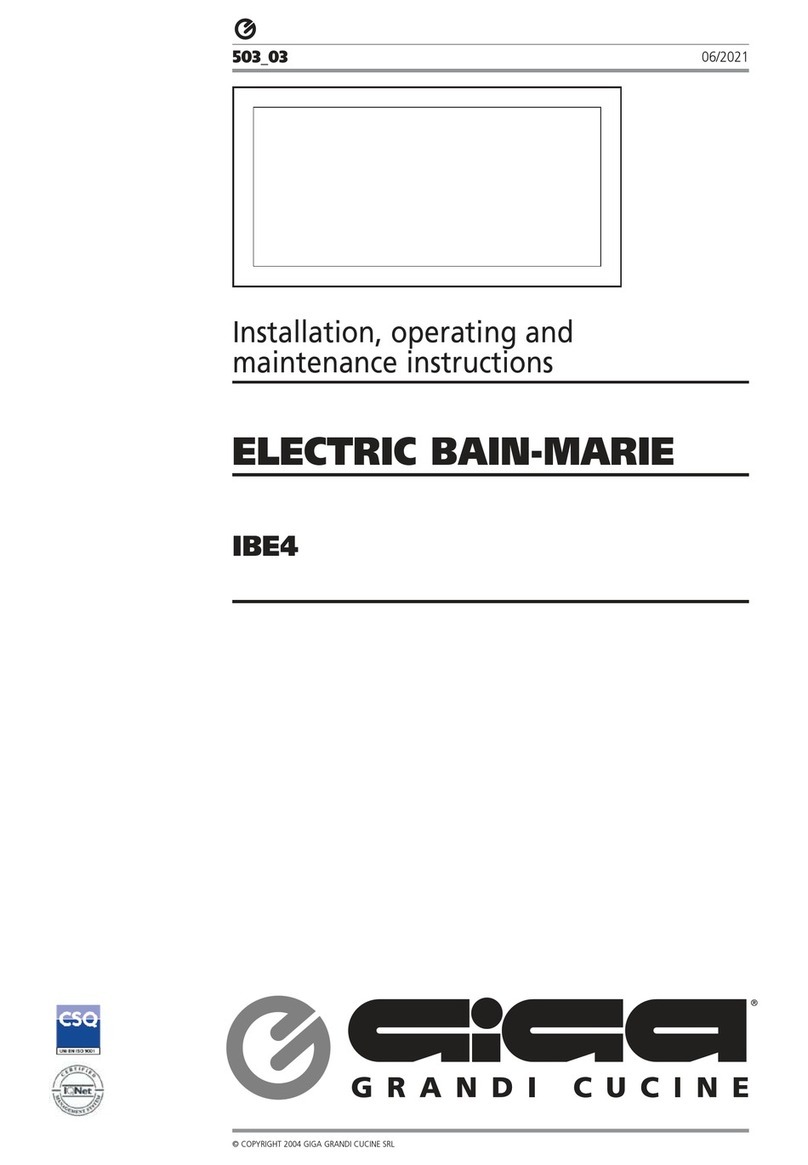 GIGA IBE4 Installation, Operating and Maintenance Instructions for the Installer and the User GIGA IBE4 Installation, Operating and Maintenance Instructions for the Installer and the User