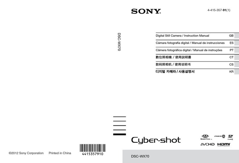 Sony Cyber-shot DSC-WX70 instruction manual