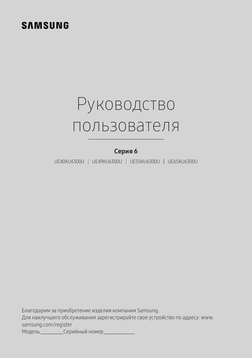 Samsung UE40KU6300U User manual