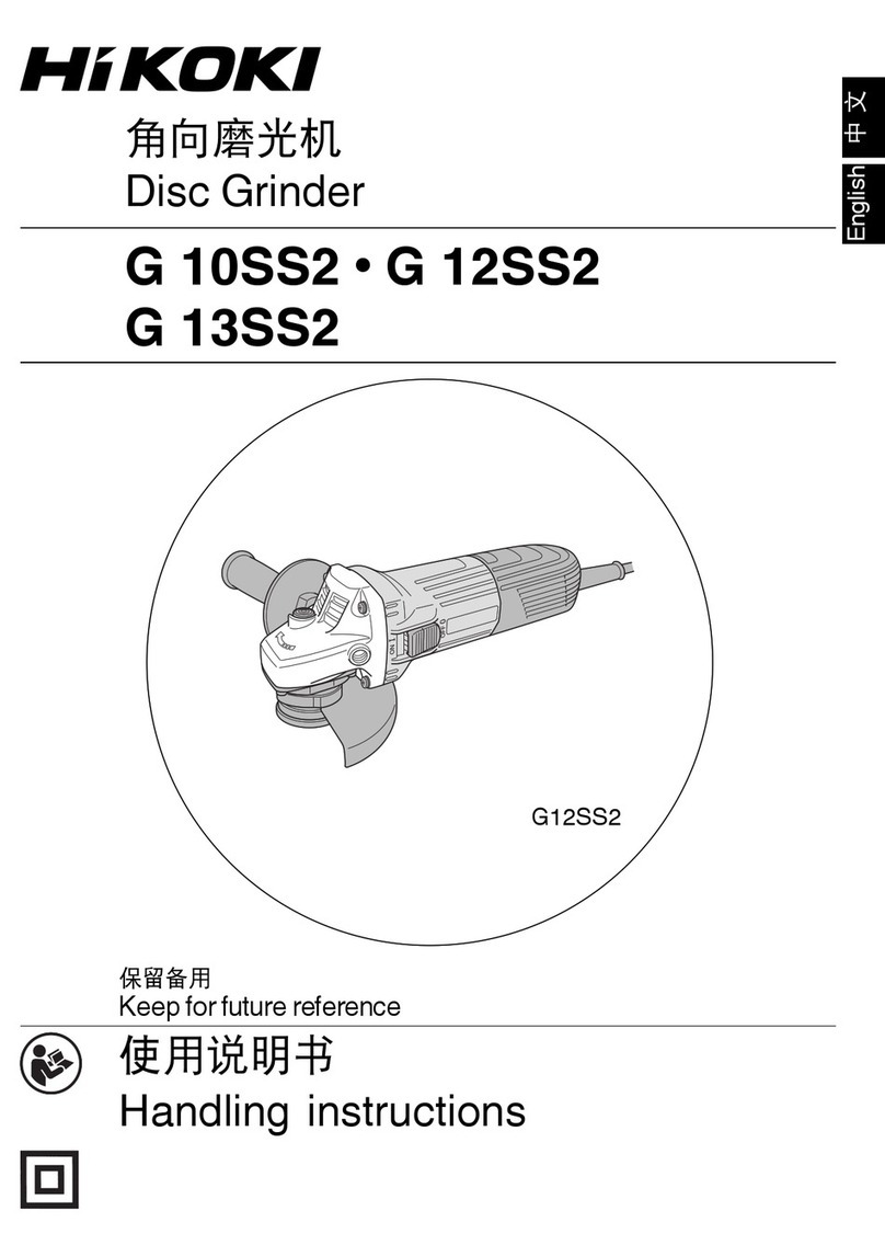 HIKOKI G 10SS2 Handling instructions HIKOKI G 10SS2 Handling instructions