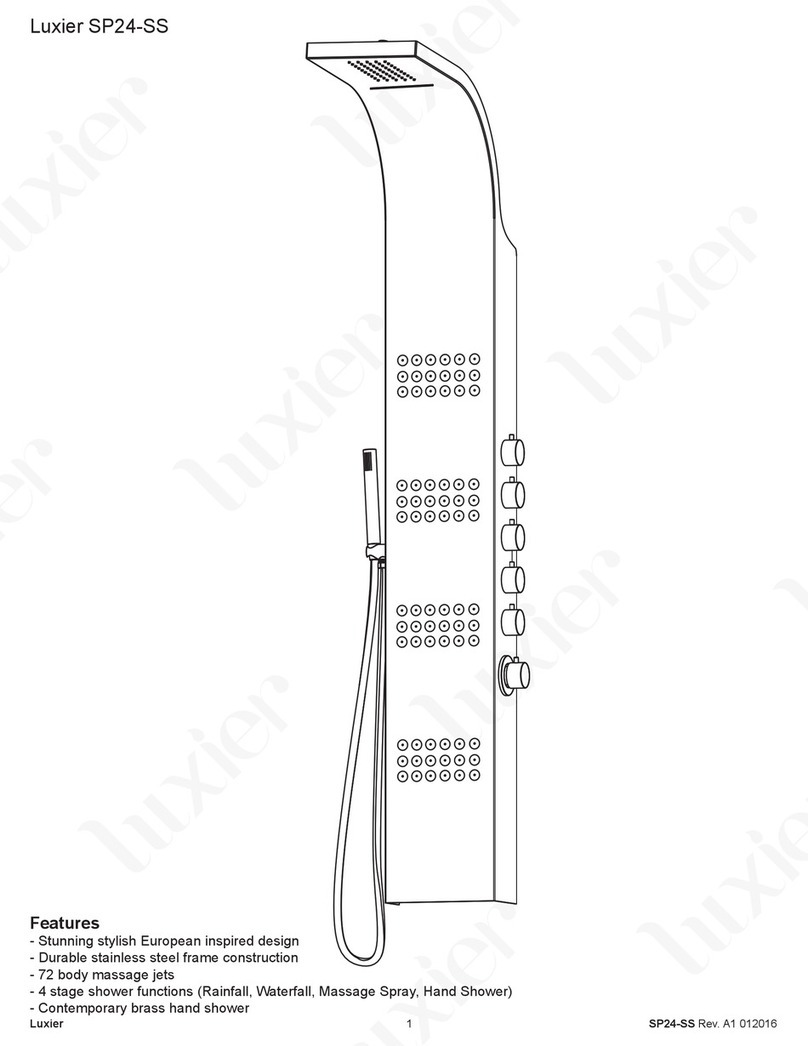 Luxier SP24-SS quick start guide